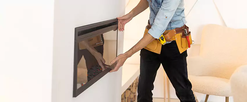 Metal Fireplace Installation in San Pablo, California