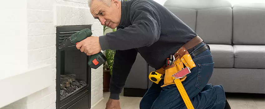 New Indoor Fireplace Installation in San Pablo, California