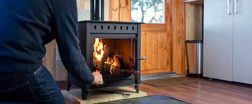 Open Hearth Wood Fireplace Installation in San Pablo, CA